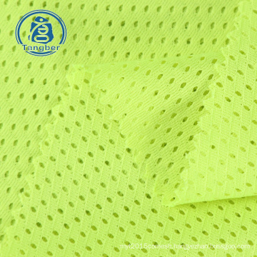 big hole mesh fabric warp knitted fabric 100% polyester mesh fabric for clothing outdoor hammock lining sportswear